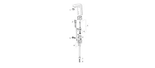 Waschtisch-Batt. HANSAMEDIPRO 0567 230/9 V Kaltw. Bluetooth Ausld. 117 mm DN15 chr – Bild 5