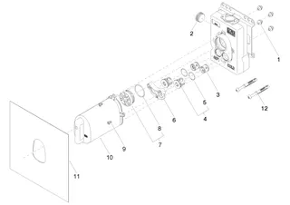 Dornbracht xTOOL UP-Thermostatmodul ohne Mengenregulierung SERIENNEUTRAL 35503970 – Bild 3