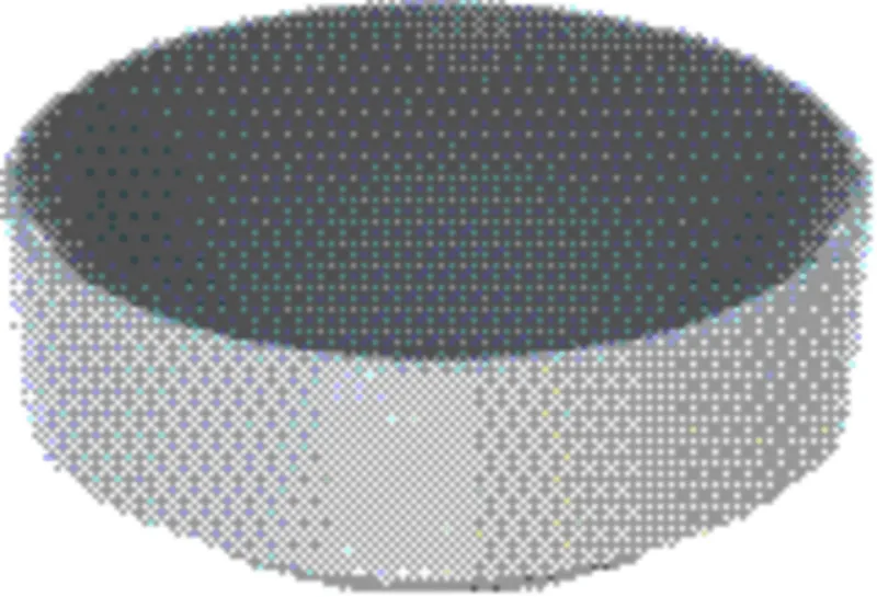 Geberit VariForm Aufsatzwaschtisch, rund d: 40cm, o. Hl, ohne Überlauf, weiß