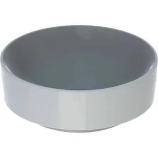 Geberit VariForm Aufsatzwaschtisch, rund d: 40cm, o. Hl, ohne Überlauf, weiß – Bild 2