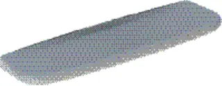 GE Renova Wandablage, 50x7x13,5cm, weiß KeraTect