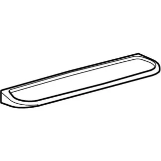 Geberit Renova Wandablage, 50x7x13,5cm, weiß KeraTect – Bild 3