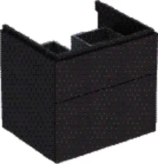 GE Xeno2 Unterschrank f. WT, 2 Schubl. 58x53x46,2cm, sculturagrau
