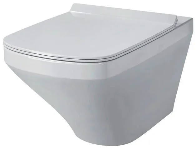 Duravit Wand-WC DuraStyle 540 mm Tiefspüler, Durafix, weiß, HYG