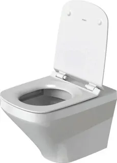 Duravit WWC-Set DuraStyle, rimless, Durafix TS,weiß, inkl.WC-Sitz m.Absenkautomatik