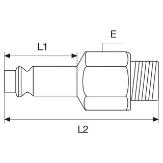 REHAU Stecknippel NP 7,2 AG G 1/4 – Bild 3