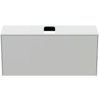 Ideal Standard Waschtisch-Unterschrank Conca, 1 Auszug, m.mi.Ausschnitt, 1202x373x550mm, Weiß