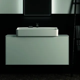 Ideal Standard Waschtisch-Unterschrank Conca, 1 Auszug, m.mi.Ausschnitt, 1202x373x550mm, Weiß – Bild 3