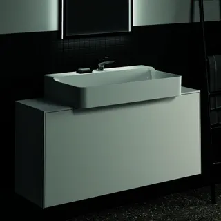 Ideal Standard Waschtisch-Unterschrank Conca, 1 Auszug, m.mi.Ausschnitt, 1202x373x550mm, Weiß – Bild 5