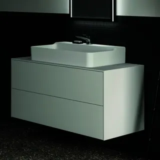 Ideal Standard Waschtisch-Unterschrank Conca, 2 Auszüge, m.mi.Ausschnitt, 1202x505x550mm, Weiß – Bild 4