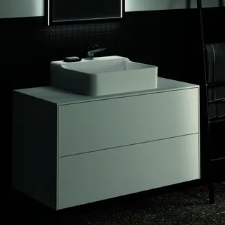 Ideal Standard Waschtisch-Unterschrank Conca, 2 Auszüge, m.mi.Ausschnitt, 1002x505x550mm, Weiß – Bild 5