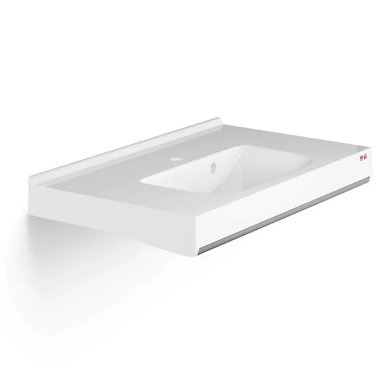 Waschtisch Matrix Medium 900x550x152mm m. HL u Überlauf, m. Bedienknöpfen