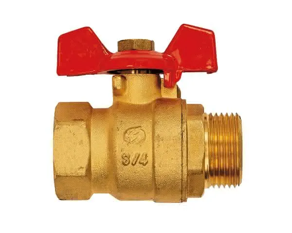 FL Kugelhahn 3/4" IG x 3/4" AG