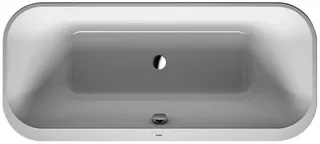 Duravit Happy D.2 Plus Badewanne 1800x800 Freist. Naht.Acrylv.,RS 2 Pos.L/R,Weiß/Graph.SM – Bild 2