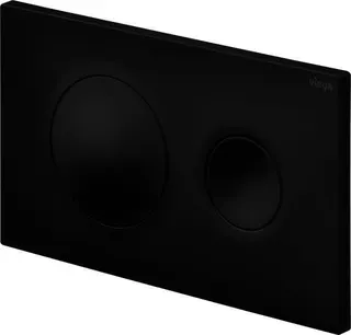 Viega WC Betätigungsplatte VfS 20 8610.1 aus Kunststoff in schwarz matt – Bild 2