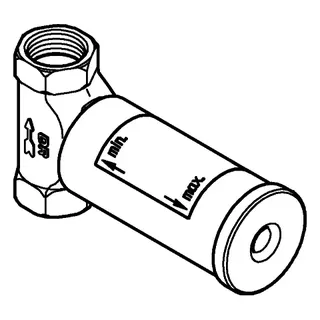 GROHE UP-Ventil-Unterteil 29802_2 vormont. Oberteil DN20 DIN 18534:2017 – Bild 4