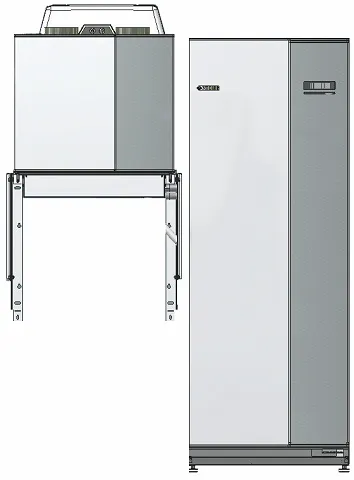 NIBE Splitsatz für F750/F730