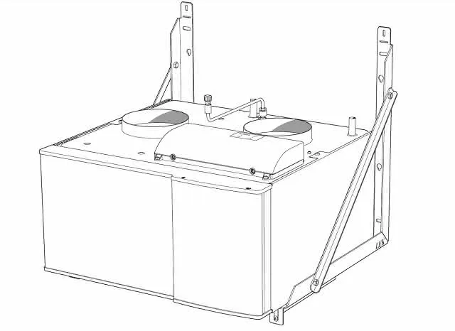 NIBE Wandkonsolen für FLM / SAM 40