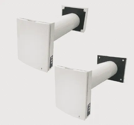 NIBE dezentrales Lüftungsgerät DVC10-50W mit Wärmerückgewinnung, WLAN