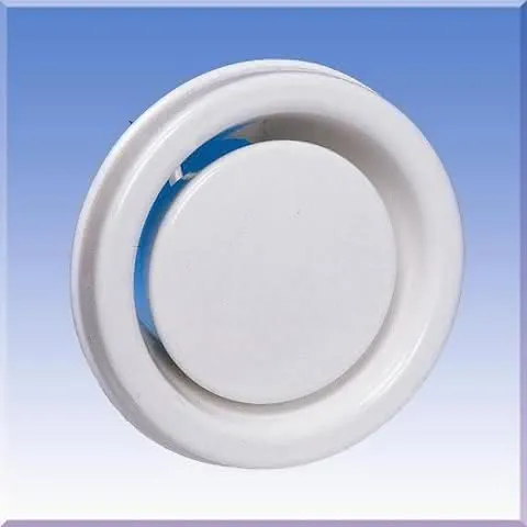 NIBE Abluftventil KSO DN 125 mit Montagerahmen