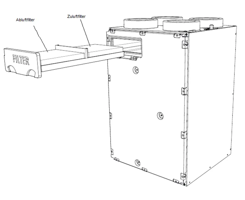 NIBE Abluftfilter G4 für ERS 10-500