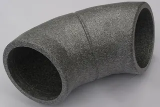 NIBE Isobogen teilbar 90Gr DN 160 inkl. Verbindungsmuffe