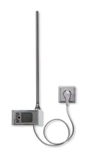 BEMM Heizstab Serie P Ausf. Trend D Uhrenraumthermostat chrom, 230 V, 700 W