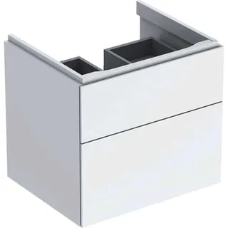 Geberit Xeno2 Unterschrank f. Waschtisch, 2 Schubl. 58x53x46,2cm, weiß – Bild 2