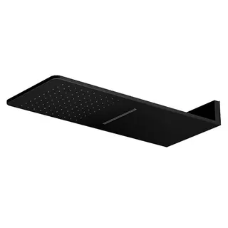 Steinberg Wall Rain Regenpaneel 600 mm x 250 mm 390 5662 S, matt black