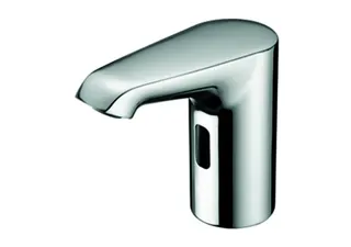 SCHELL Waschtisch-Arm. XERIS E HD-K, Elektron. Kaltwasser, Batteriebetrieb,small, chrom – Bild 2