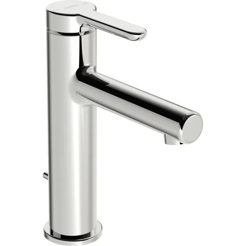 EHM Waschtisch-Batt. HANSADESIGNO Style 5183 Zugst.Ablgarn. Ausld. 125 mm DN15 chr