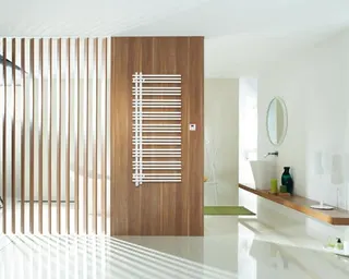Zehnder Design-Heizkörper Yucca elektrisch YAEL-170-60/GD 1761x95x578, RAL 9016 – Bild 3