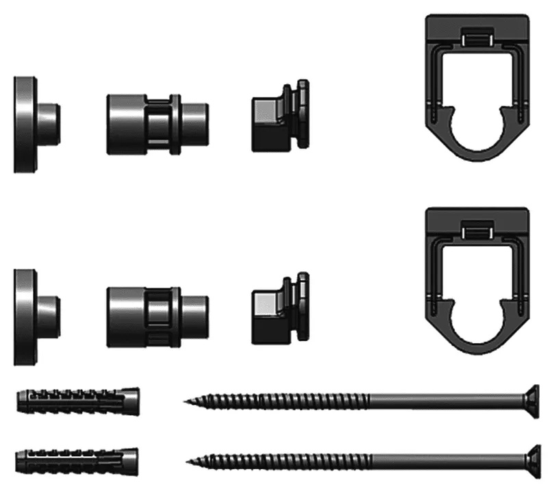 Kermi Fertighausbefestigung 2er Set WA 30mm, Typ 11-33, 3. Konsole ab BL1800