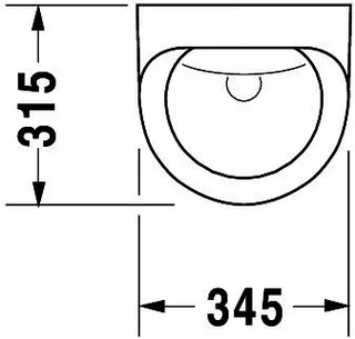 Duravit Design Classics Urinal Dura+, Zul.v.h absaugend, o.Deckel, o.Fliege, weiß – Bild 2