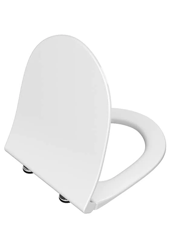 VT WC-Sitz Slim Sento Duroplast mit Absenkautomatik Weiß Hochglanz