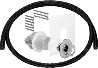 Viega Montageset 6146.221 in 68mm Messing verchromt – Bild 2