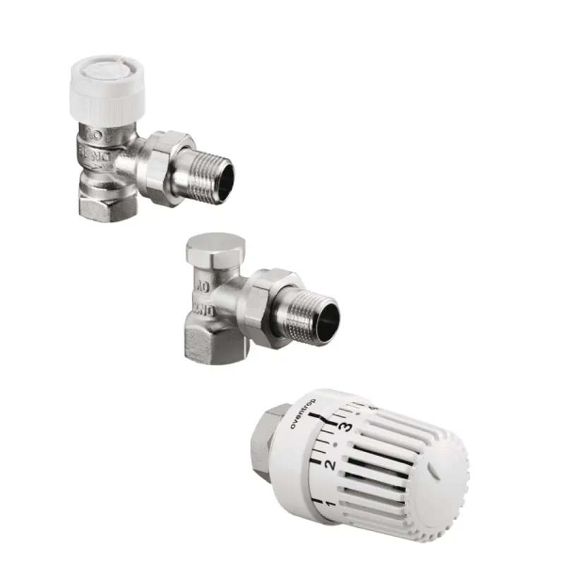 OVENTROP-Thermostatventil-Set, DN10 mit "Uni LH, AV9, Combi 2"