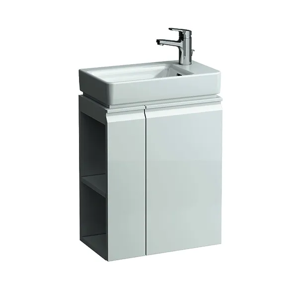 Laufen WTU PRO S 470x615x275 1Tür rechts Regal links m.Griffmulde f.WT H815954 graphit