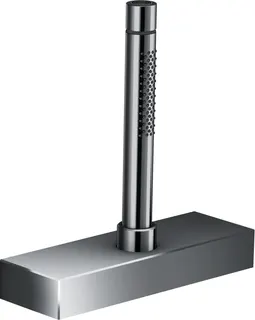 Hansgrohe Wannenrandset Axor Edge mit sBox und Handbrause chrom