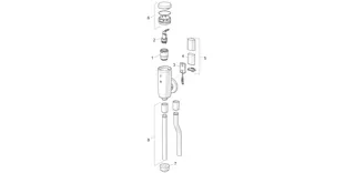 Urinalsteuerung HANSAELECTRA 0944 6V Bluetooth Ausld. 81mm gerade DN15 chr – Bild 5