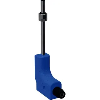 Geberit PushFit Metallrohranschlussbogen 90Gr mit Anschlussverschraubung d16-15 L30 – Bild 2