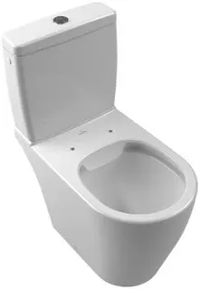 Villeroy & Boch T-WCKombi Avento 370x640x410mm ov bodenst. Abg. waagr. DF we Alpin – Bild 2