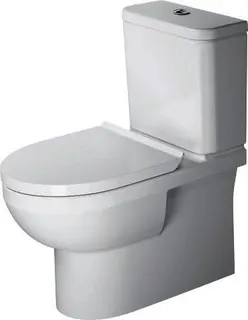 Stand-WC Kombi Duravit No.1,Weiß, 650mm,riml,TS,Abg.waagr.,var.Zul.,