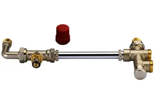 Danfoss Ventilgehäuse RA-K Durchgang mit Bogen, R 1/2, kv: 2,5 – Bild 3