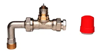 Danfoss Ventilgehäuse RA-K Durchgang mit Bogen, R 1/2, kv: 2,5 – Bild 5