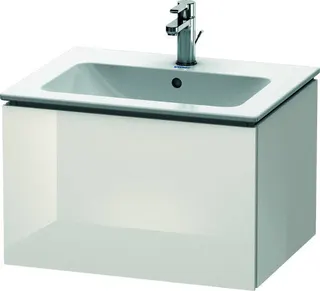 DU WTU wandh. L-Cube 481x620x400mm 1 Auszug, f.233663, weiß hochglanz