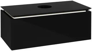 Villeroy & Boch WTUS Legato B603 1000x380x500mm m. Bel. 1 Ausz. Waschtisch m.tig Glossy Grey – Bild 3