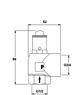 PNEUMATEX Sicherheitsventil DSV 15-3,0 H, Rotguss – Bild 5