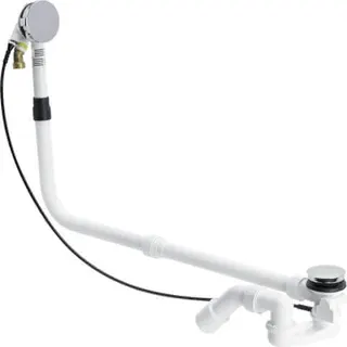Viega Ab-und Überlauf Multiplex Trio 6161.70 in 1070mmxDN40/50 verchromt