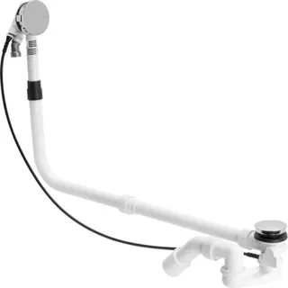 Viega Ab-und Überlauf Multiplex Trio 6161.70 in 1070mmxDN40/50 verchromt – Bild 2